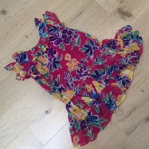 Ralph Lauren Girls Flower Dress